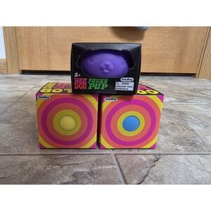 NeeDoh Schylling Funky Pup Color Changing Squeeze Ball Toys Bundle Viral TikTok